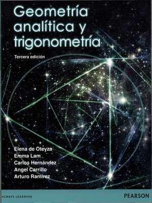 cover image of Geometría analítica y trigonometría